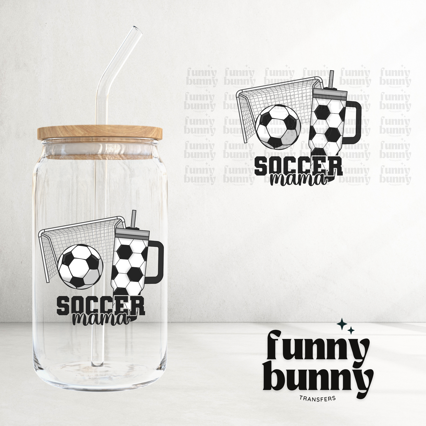 Soccer Mama - UVDTF Decal