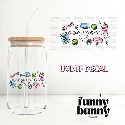 Soft Dog Mom - UVDTF Decal