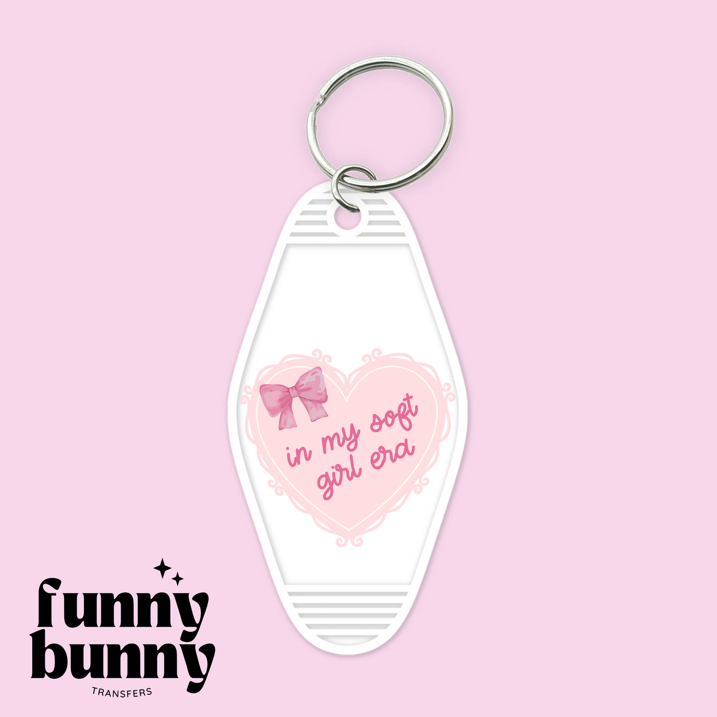 Soft Girl Girl Era - Motel Keychain