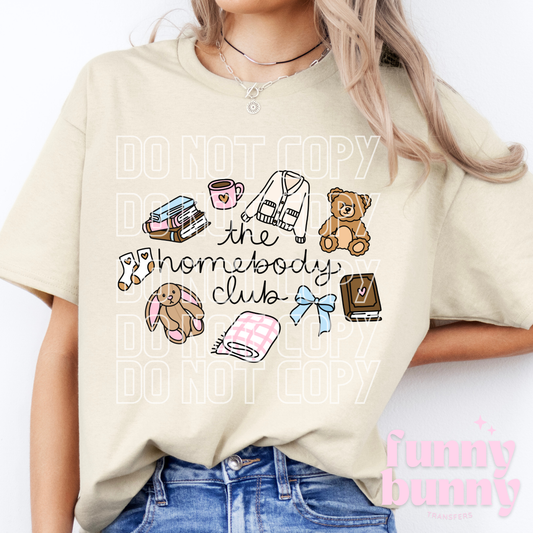 Soft Homebody Club - DTF Transfer