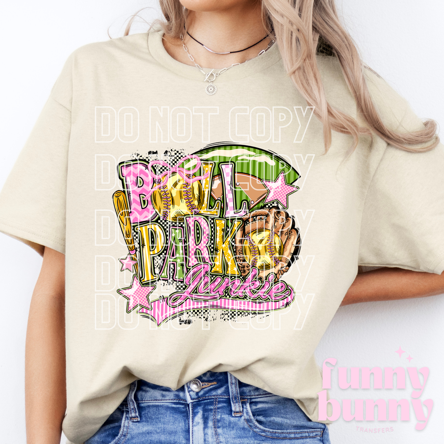Softball Park Junkie - DTF Transfer