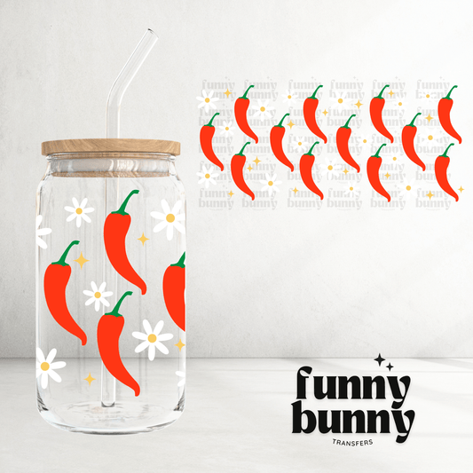 Spicy Daisies - 16oz UVDTF Cup Wrap