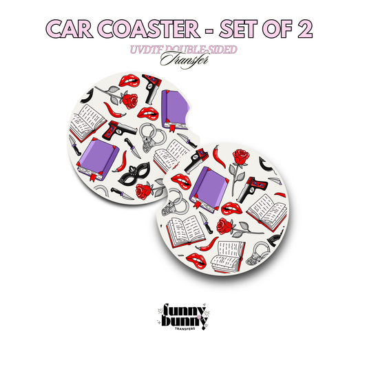 Spicy Dark Romance - UVDTF Coaster