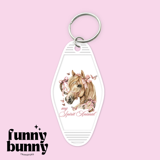 Spirit Animal Cutie - Motel Keychain