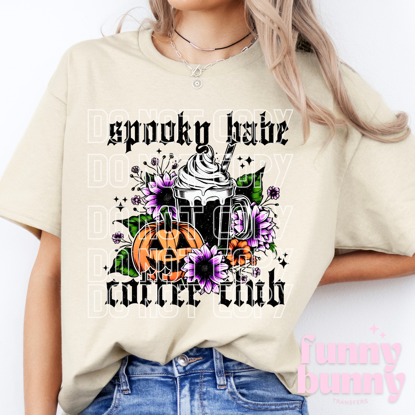 Spooky Babe Coffee Club - DTF Transfer