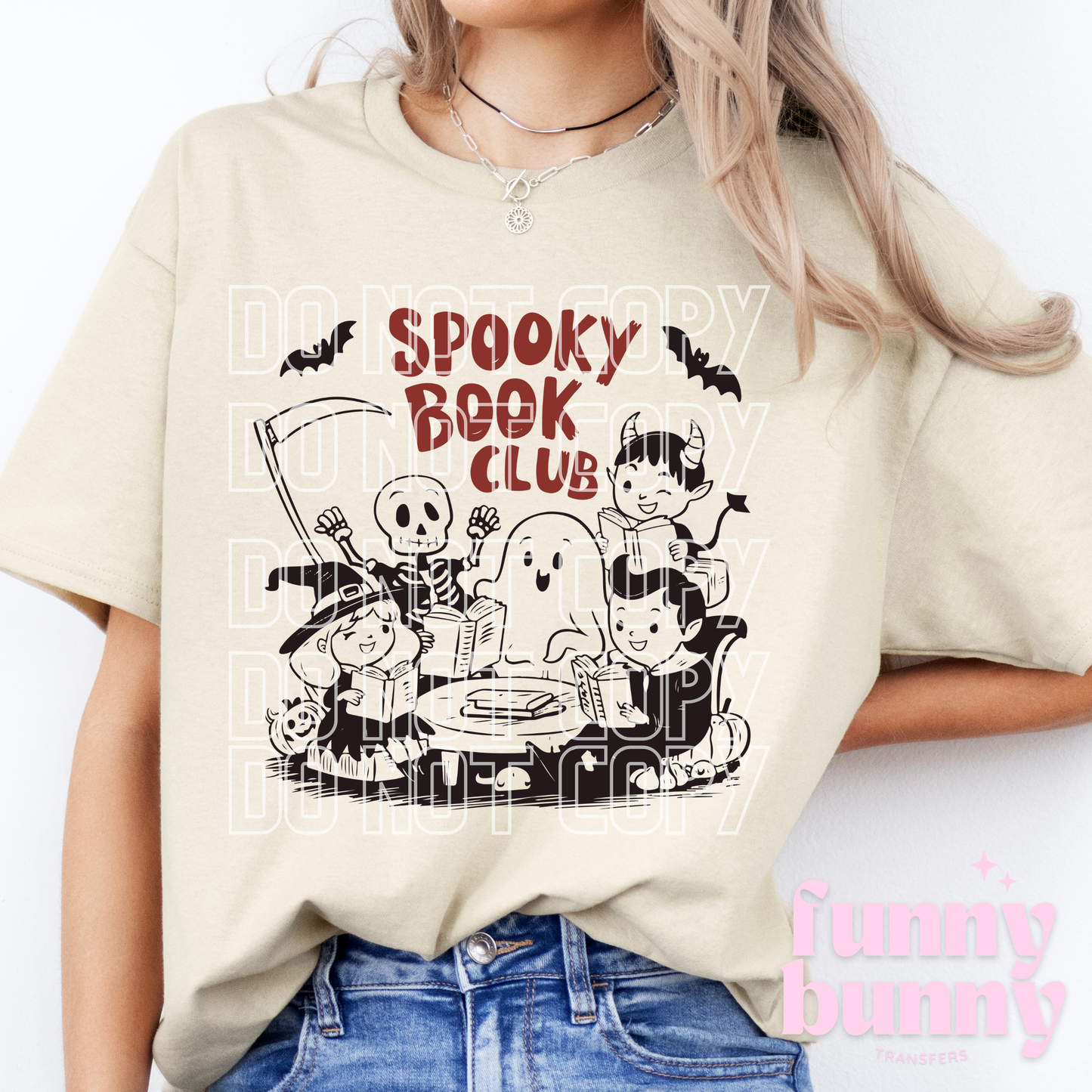 Spooky Bats Book Club - DTF Transfer