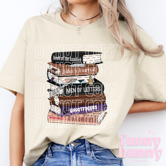 Spooky Books - DTF Transfer