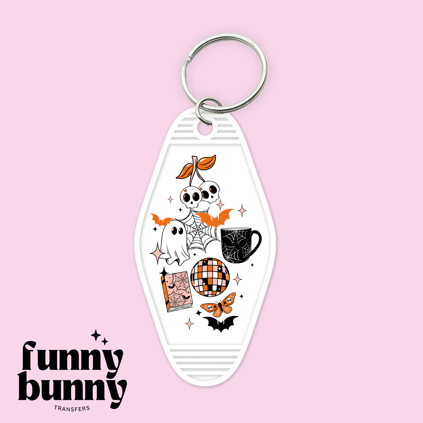 Spooky Disco Doodle - Motel Keychain