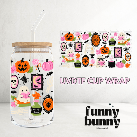 Spooky Frames - 16oz UVDTF Cup Wrap