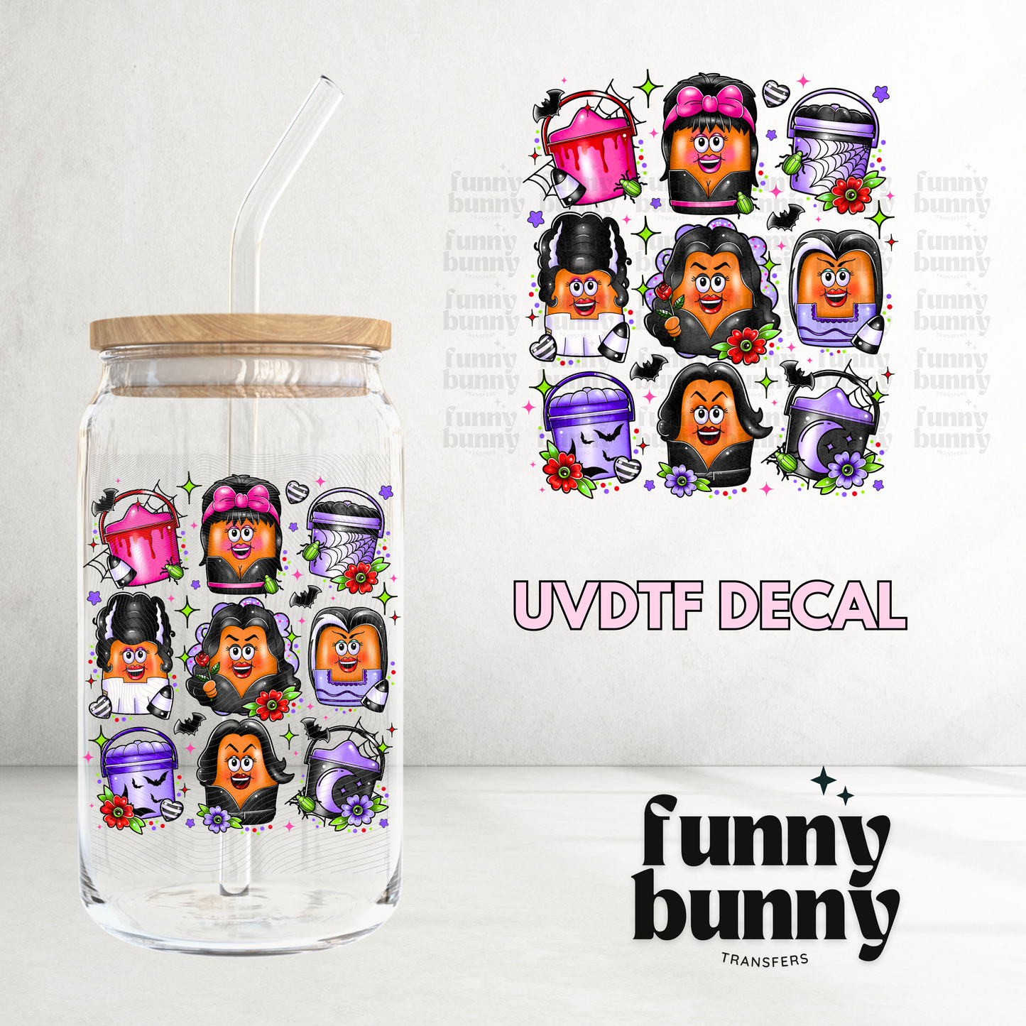 Spooky Ghouls Nuggies - UVDTF Decal