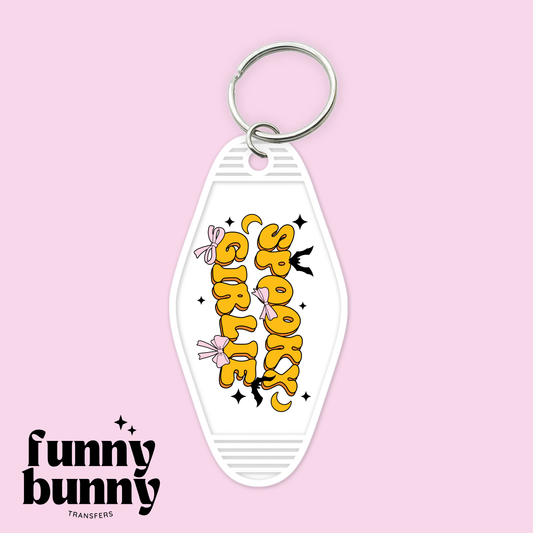 Spooky Girly - Motel Keychain