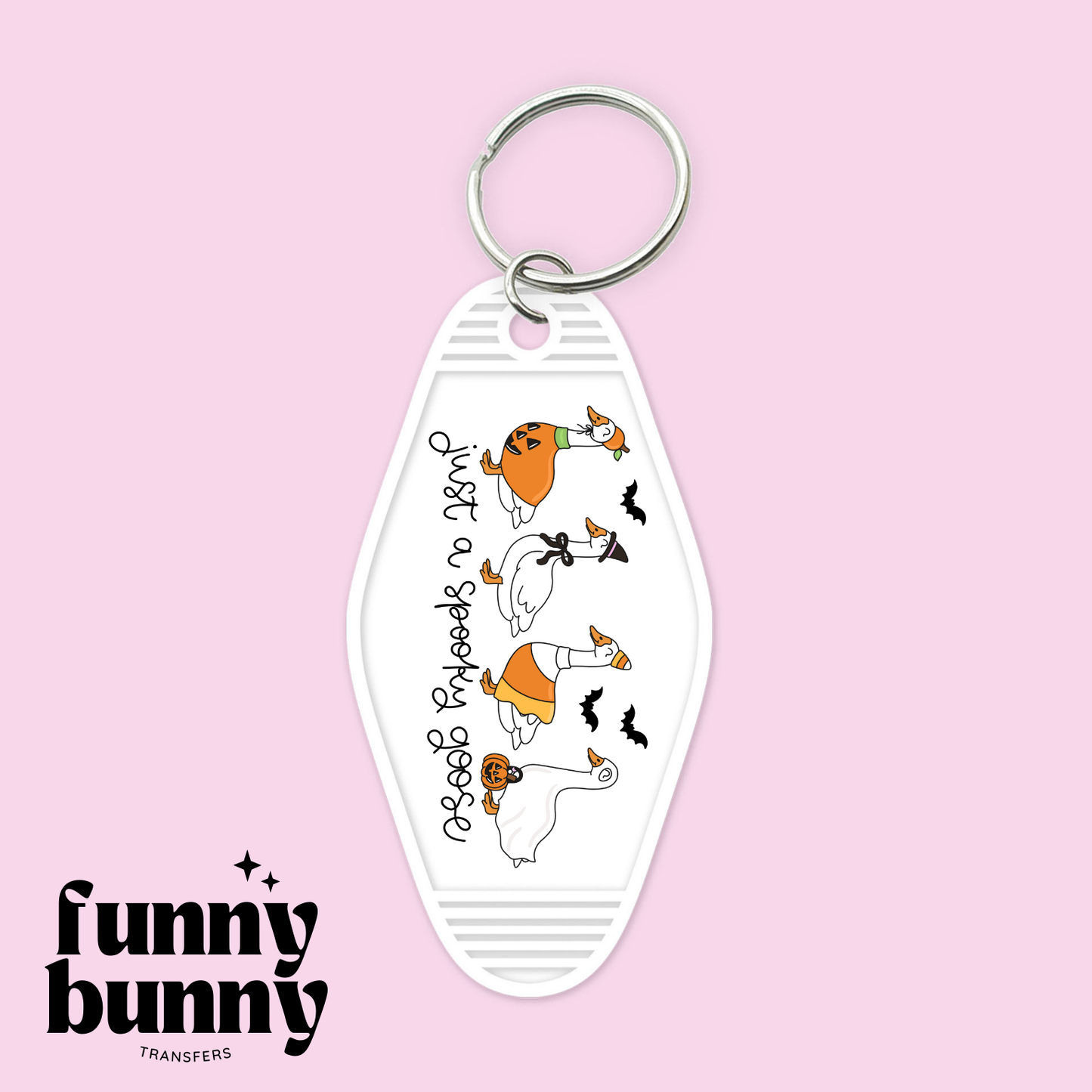 Spooky Goose - Motel Keychain