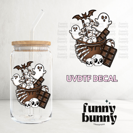 Spooky Hot Cocoa - UVDTF Decal