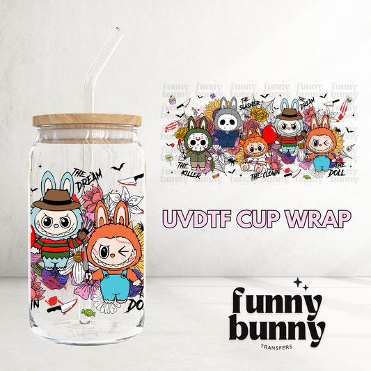 Spooky Labu Creatures  - 16oz UVDTF Cup Wrap