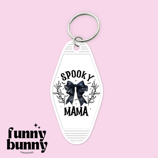 Spooky Mama Bow - Motel Keychain