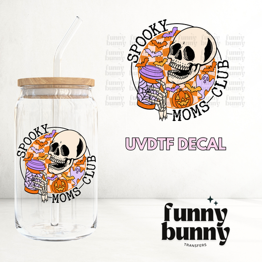 Spooky Mom Club 2.0  - UVDTF Decal