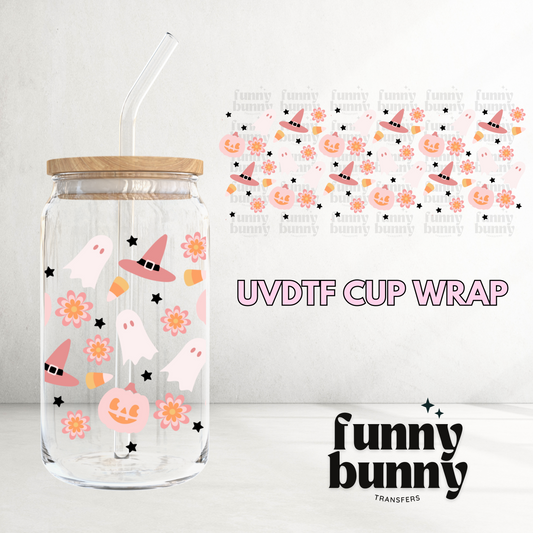 Spooky Pumpkin -  16oz UVDTF Cup Wrap