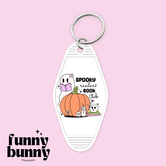 Spooky Readers - Motel Keychain