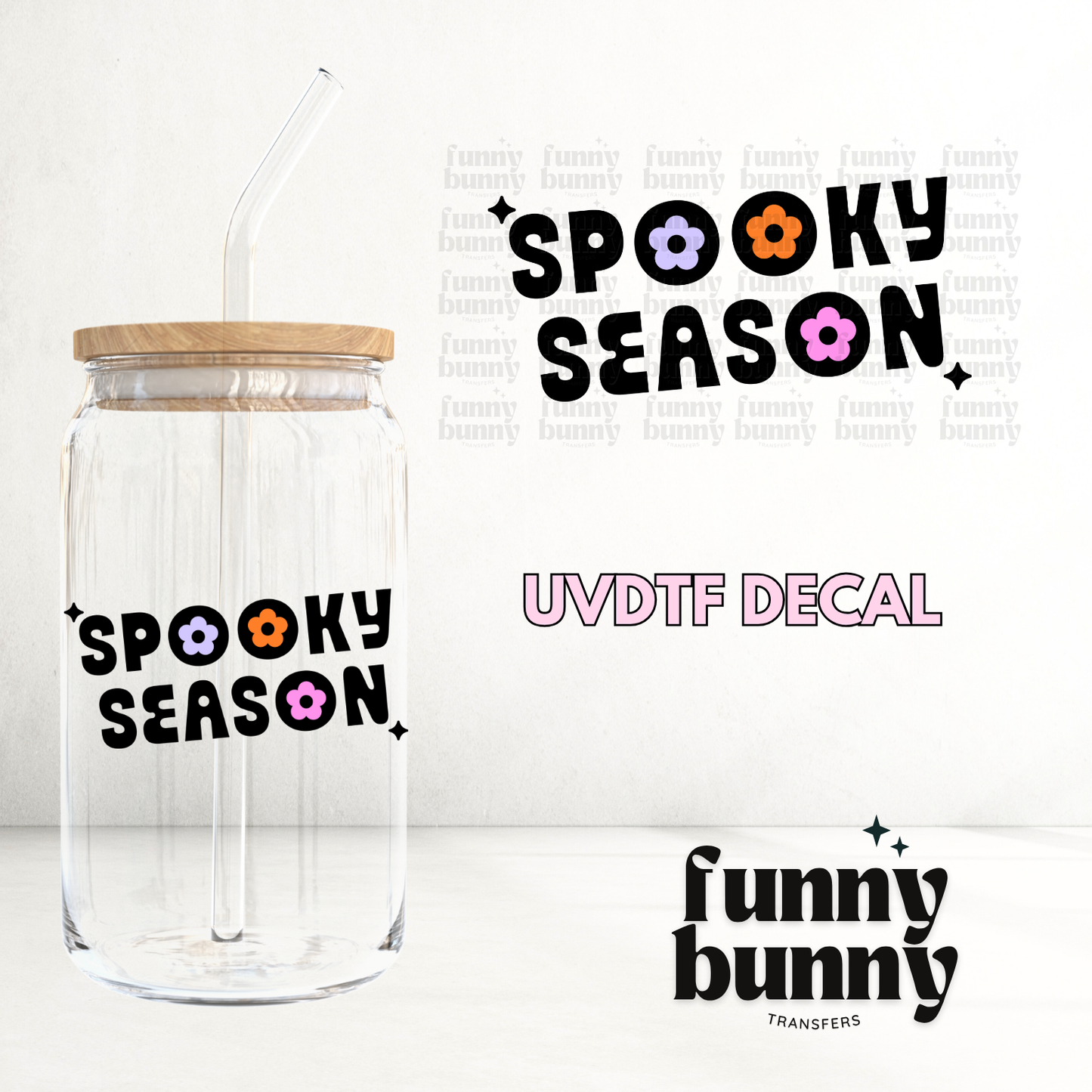 Spooky Season 2.0 - UVDTF Decal