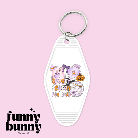 Spooky Season Fan Club - Motel Keychain
