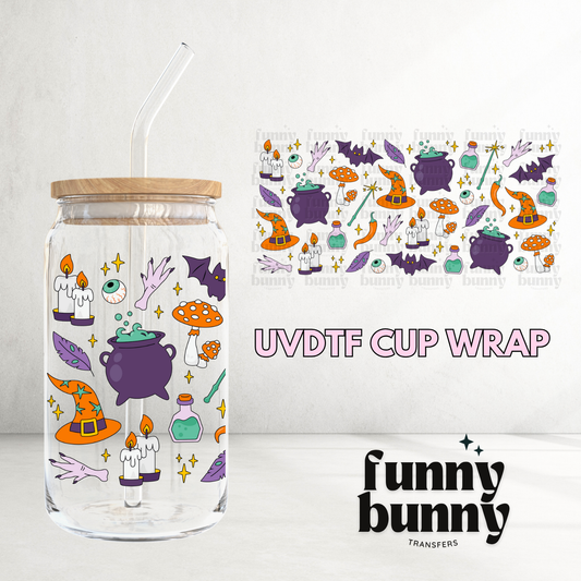 Spooky Stay Weird - 16oz UVDTF Cup Wrap