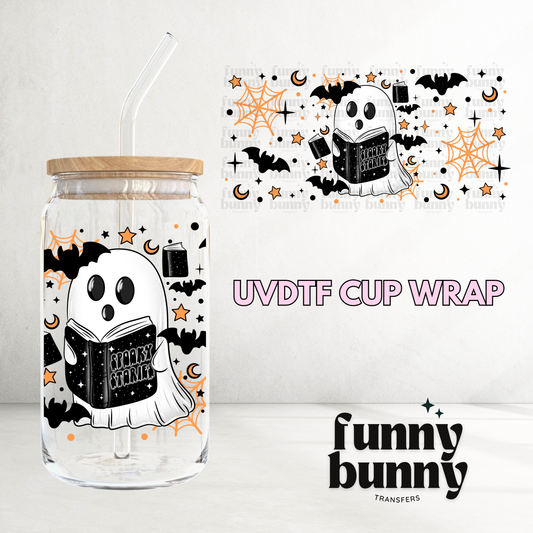 Spooky Stories - 16oz UVDTF Cup Wrap