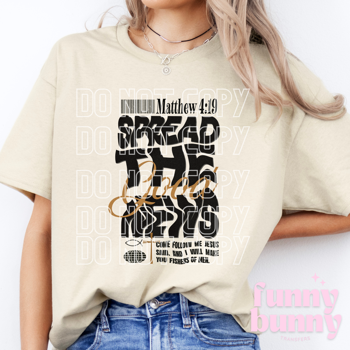 Spread The Good News - DTF Transfer