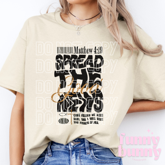 Spread The Good News - DTF Transfer