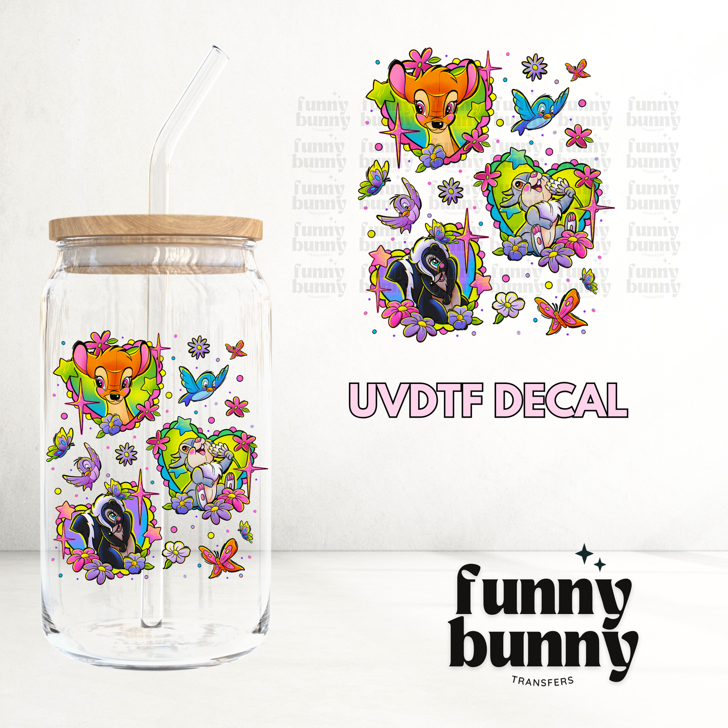 Spring Deer - UVDTF Decal