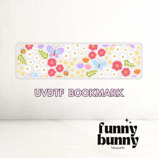 Spring Field - UVDTF Bookmark Decal