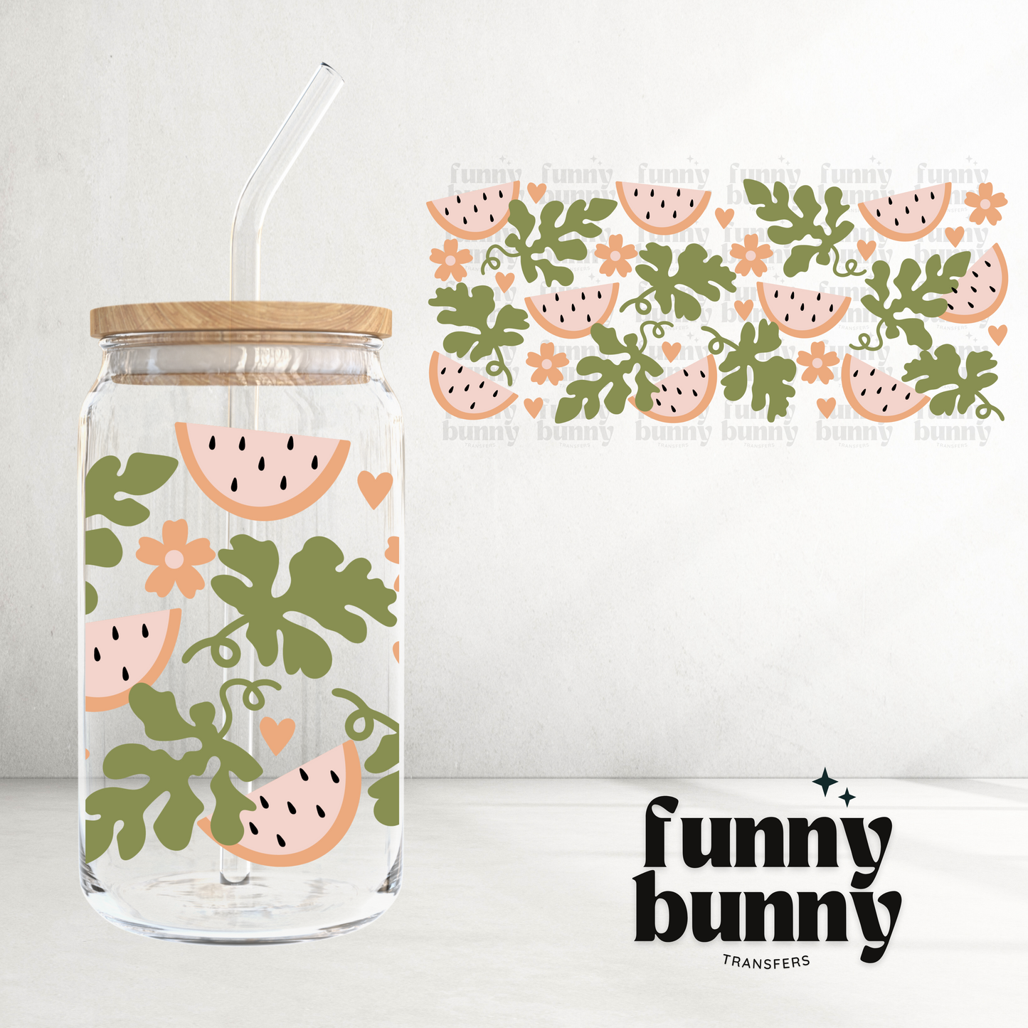 Spring Fruit -  16oz UVDTF Cup Wrap