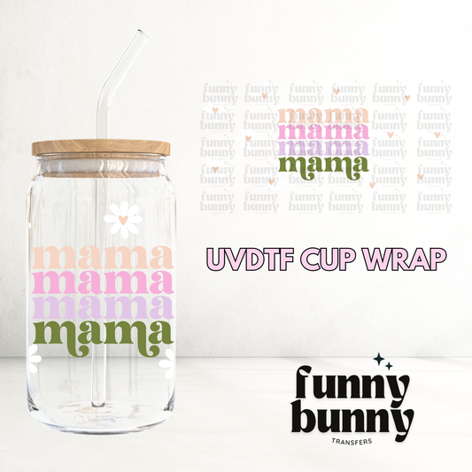 Spring Mama - 16oz UVDTF Cup Wrap