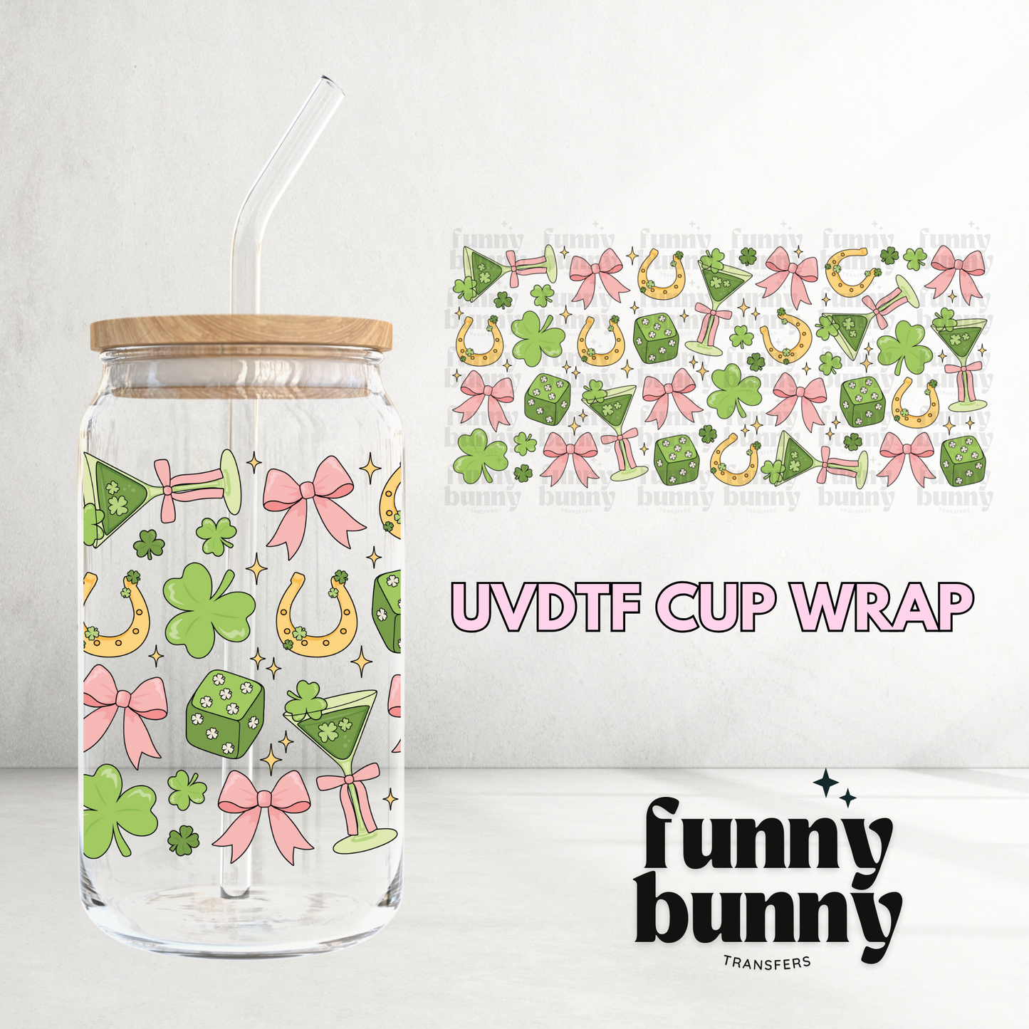 St Patricks Things - 16oz UVDTF Cup Wrap