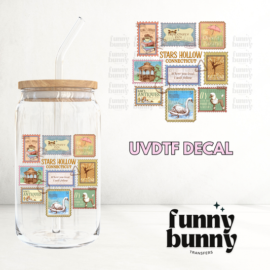 Star Hollow Stamps - UVDTF Decal