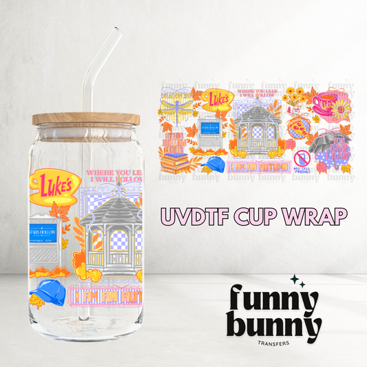 Stars Hollow Season 2.0 - 16oz UVDTF Cup Wrap