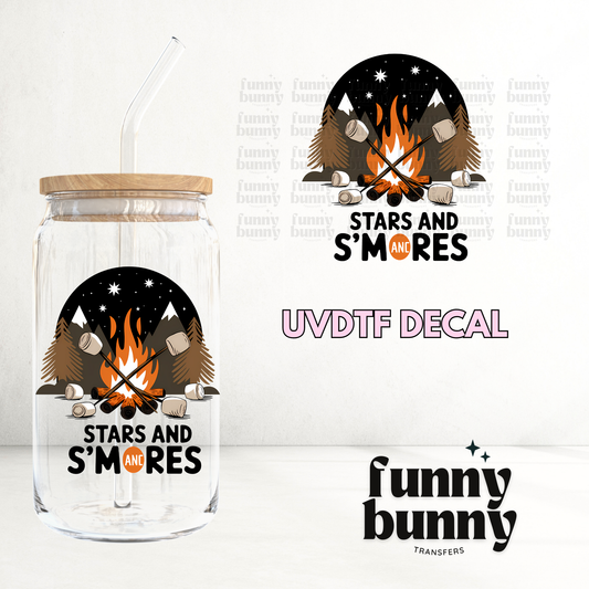 Start And Smores - UVDTF Decal