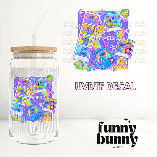 Stitch Tie Dye - UVDTF Decal