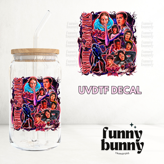 Stranger & Things - UVDTF Decal