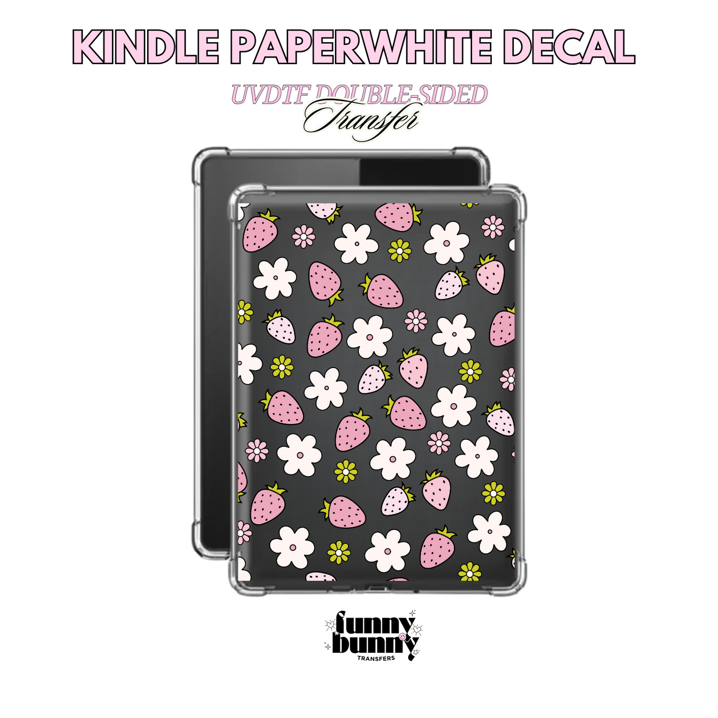 Strawberry Picnic - Kindle Decal