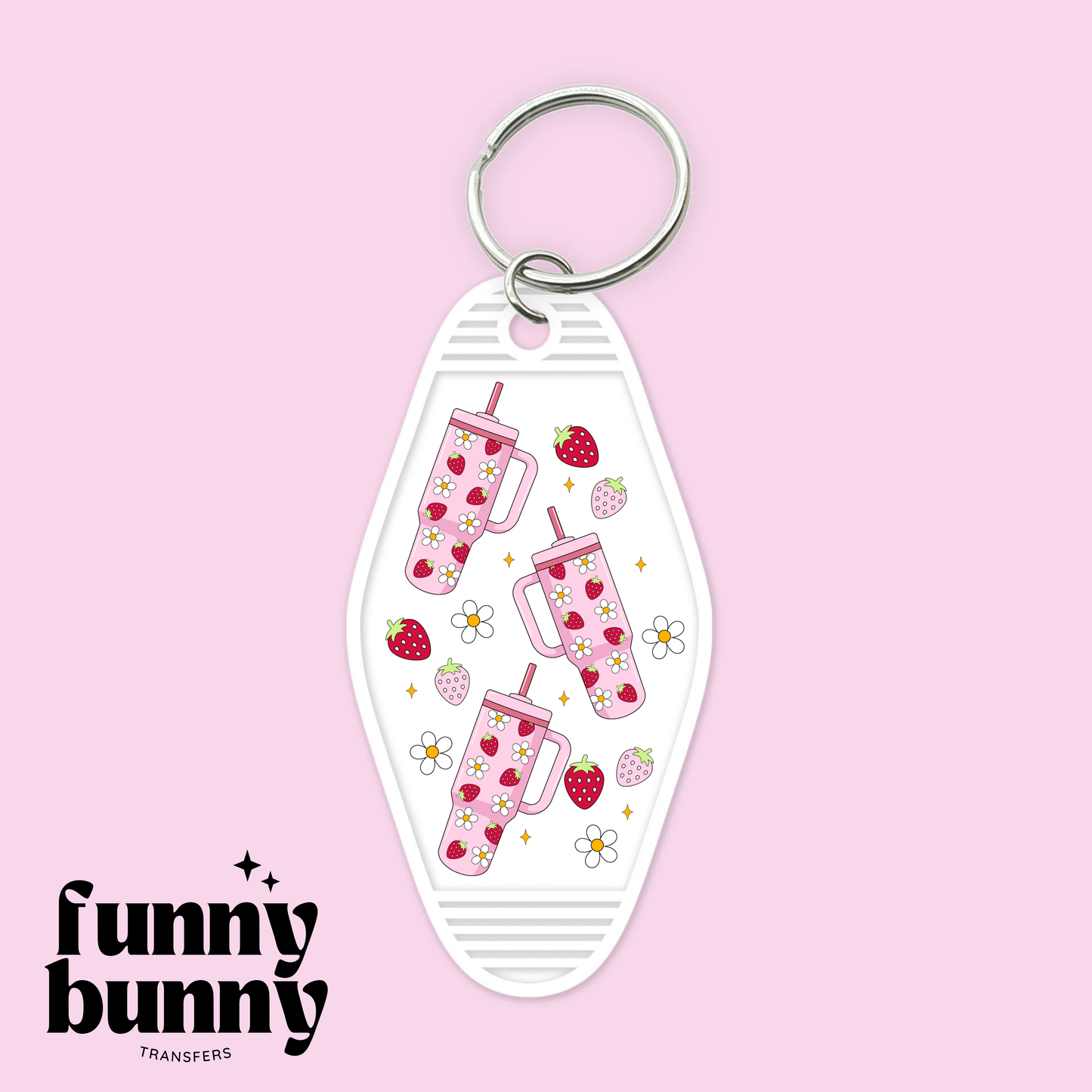 Strawberry Stan Cups - Motel Keychain