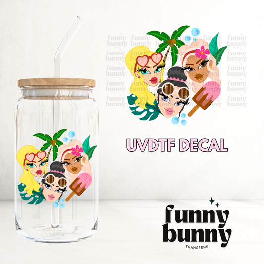 Summer Dollz - UVDTF Decal