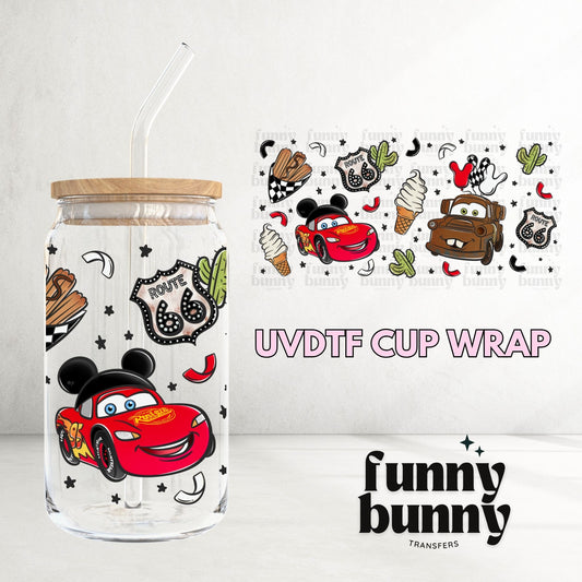 Summer Kachow - 16oz UVDTF Cup Wrap