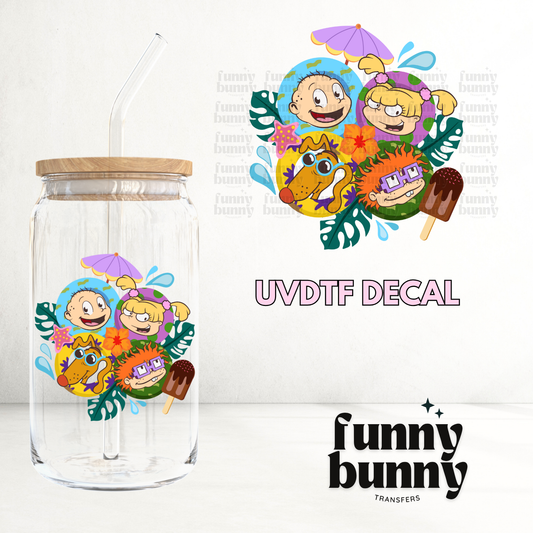Summer Rug Babies - UVDTF Decal
