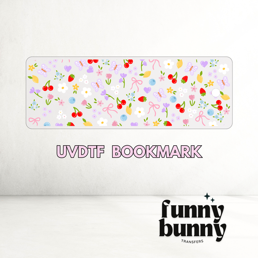 Summertime Butterflies - UVDTF Bookmark Decal