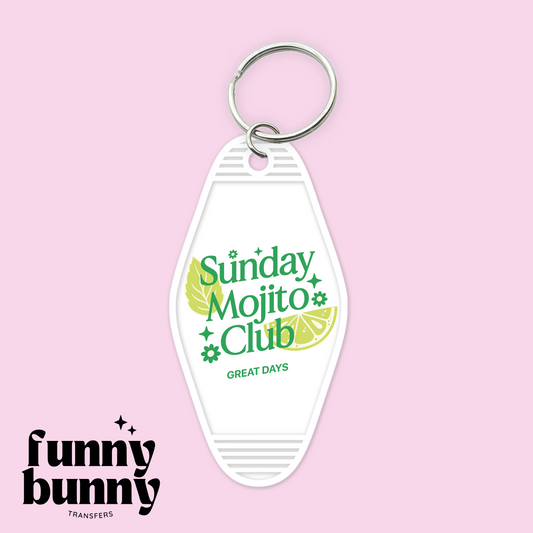 Sunday Mojito Club - Motel Keychain