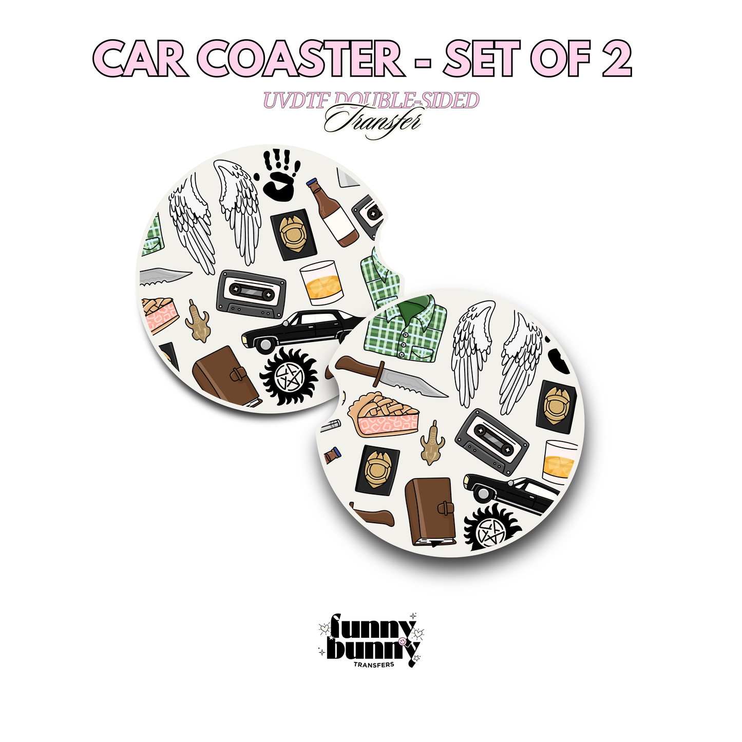 Super Natural - UVDTF Coaster