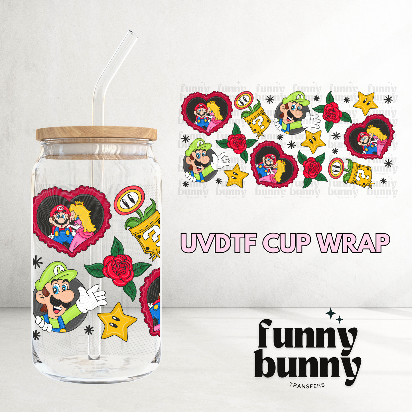 Superstar - 16oz UVDTF Cup Wrap