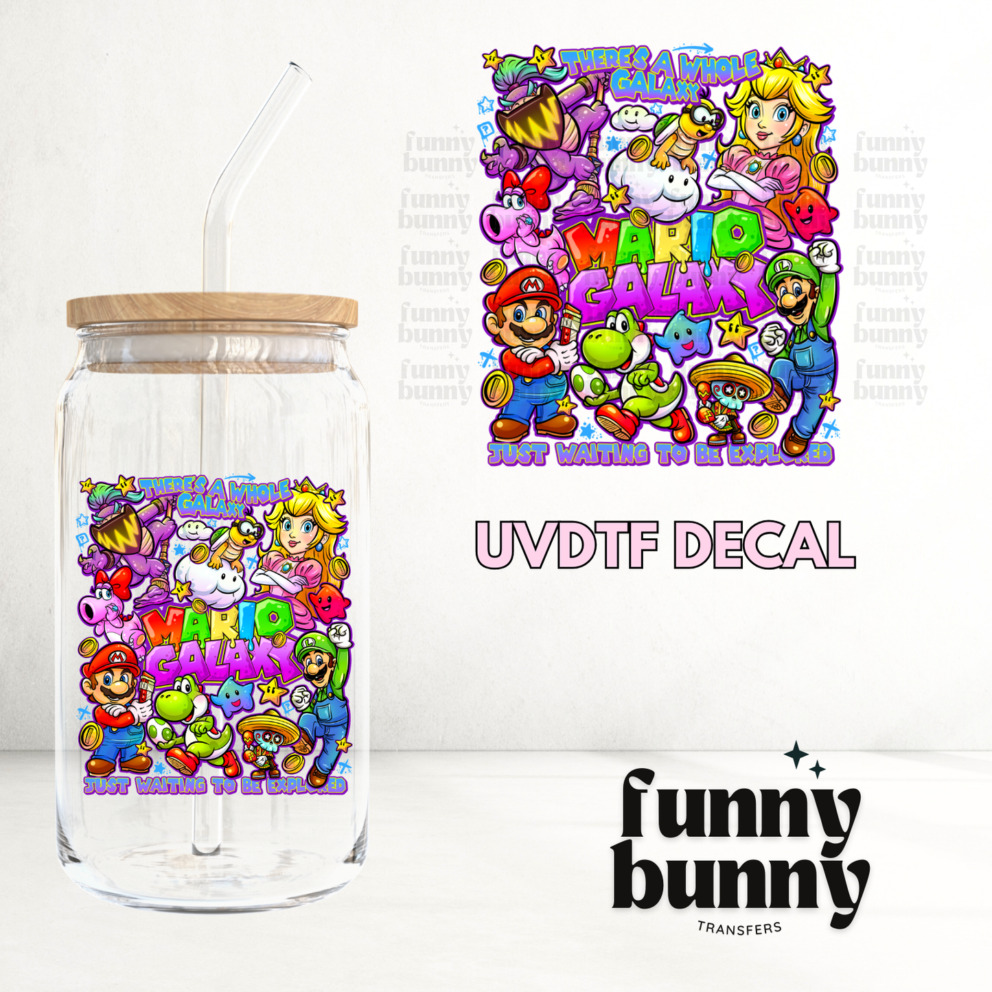 Superstar Galaxy - UVDTF Decal