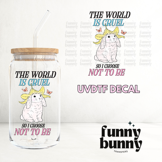 Sweet Bunny - UVDTF Decal