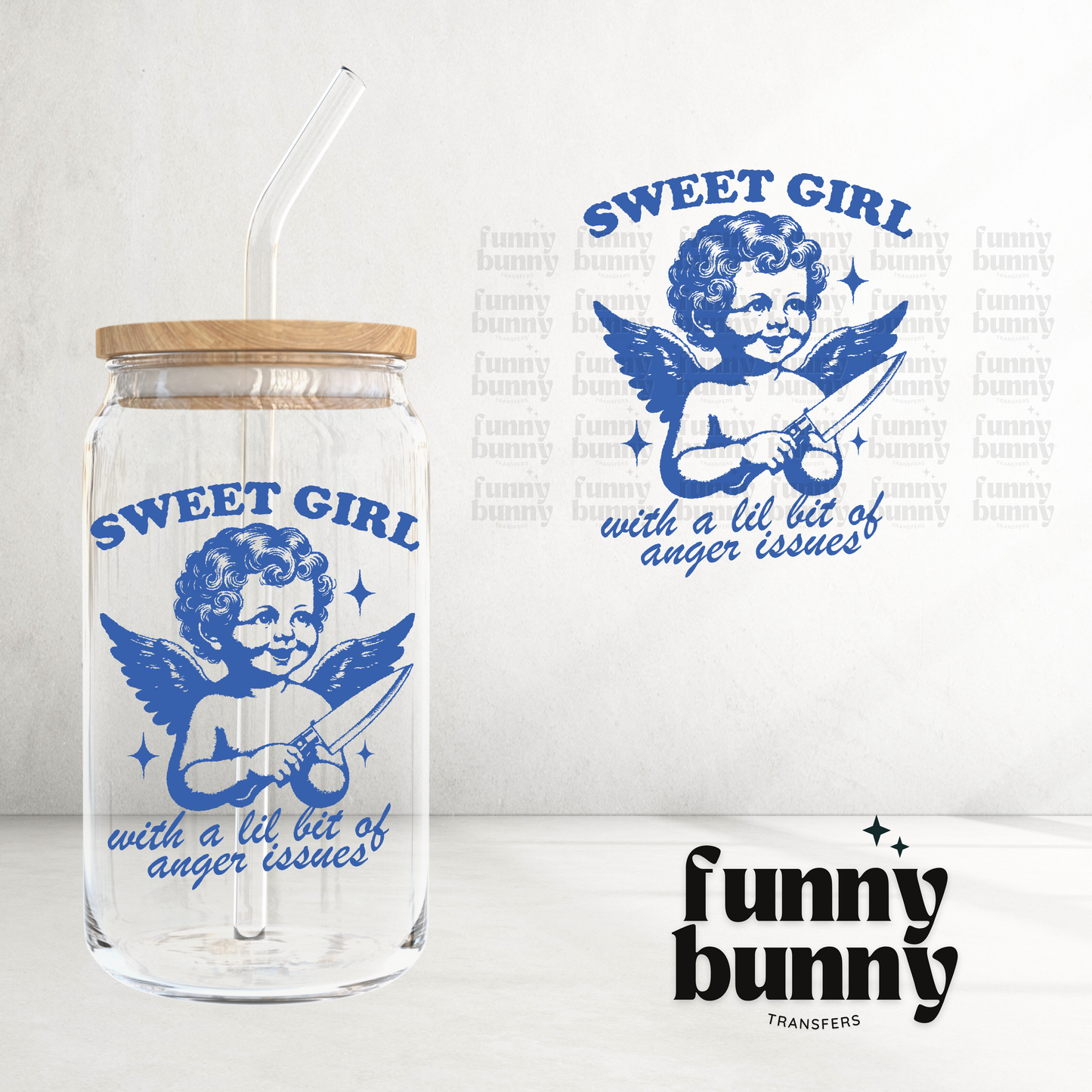 Sweet Girl - UVDTF Decal